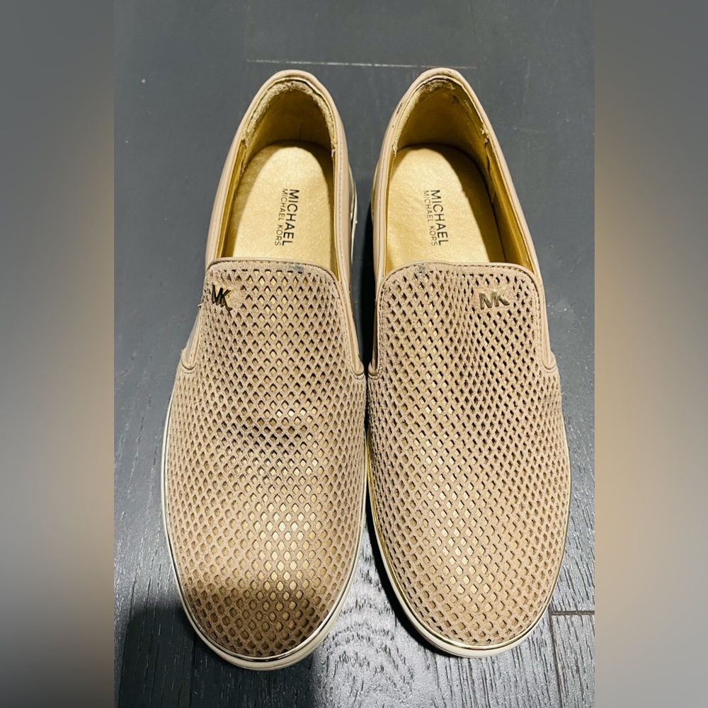 Michael Kors Golden Beige Loafers